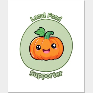 Local Food Supporter - Pumpkin Posters and Art